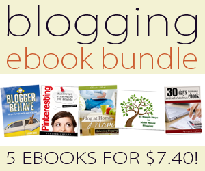 Blogging Ebook Bundle of the week!