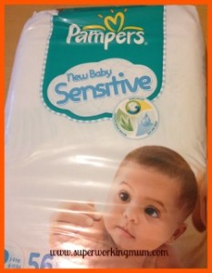 Pampers fashion sensitive nappies